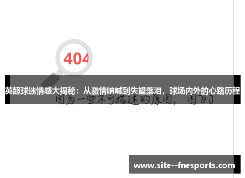 英超球迷情感大揭秘：从激情呐喊到失望落泪，球场内外的心路历程